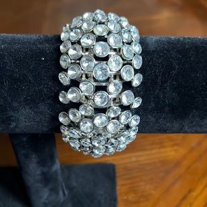 Rhinestone bracelet stretchy